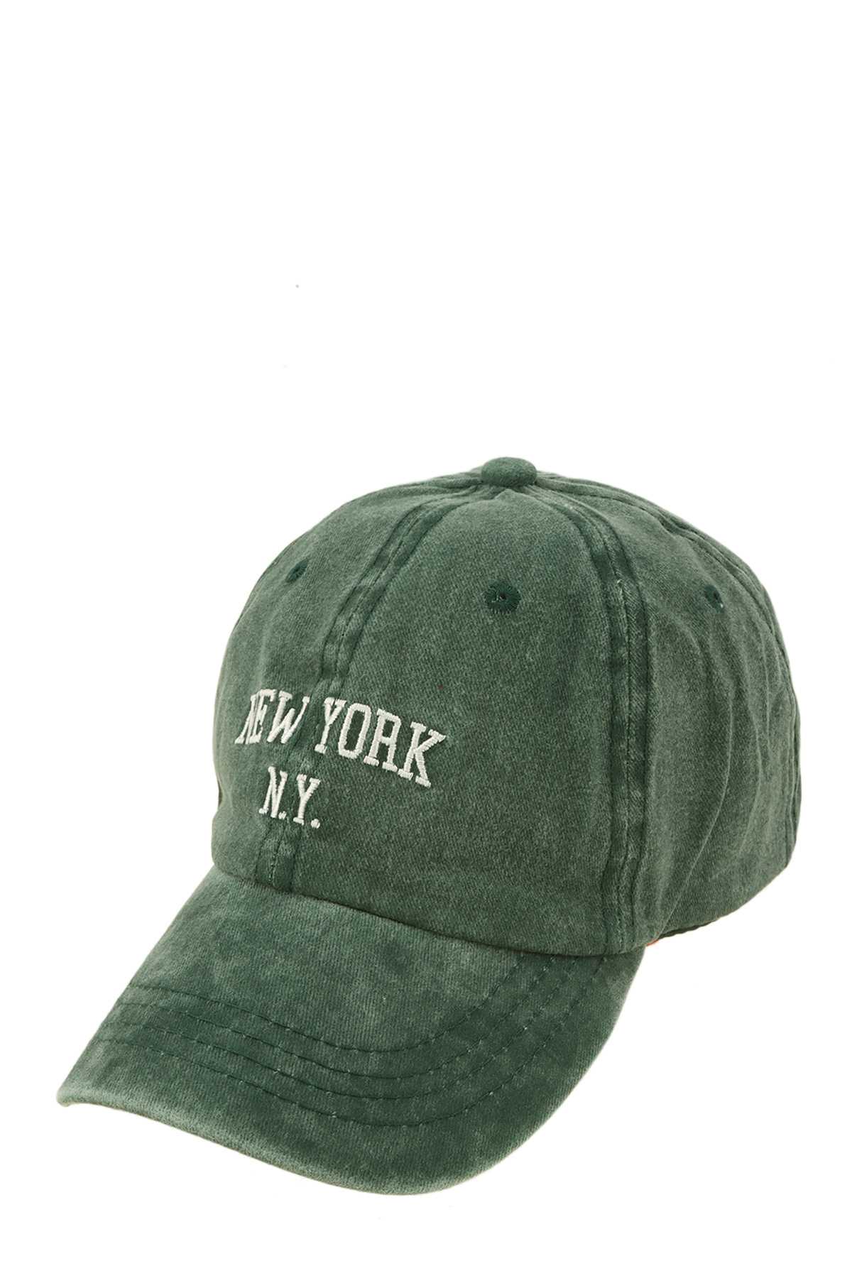NEEW YORK Embroidery Pigment Cap